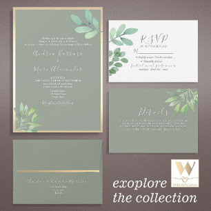 Sage Green Wedding Memorial Table Sign