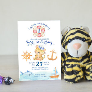 Nautical marine sailing pastel budget baby shower