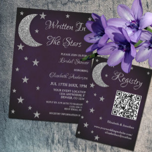 Written In The Stars Bridal Shower Invitation