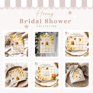  Plaid Floral She Found Her Honey Bridal Foam Board