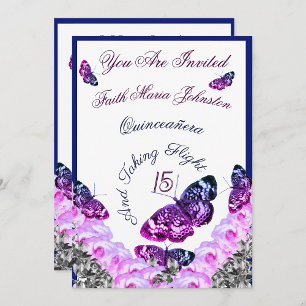 Monogram Quinceañera 15 Taking Flight Butterfly Life Saver® Mints