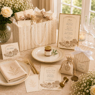 Celebration at the Manor Custom Menu