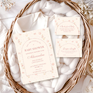 Cottagecore Goose Garden Baby Shower Napkins