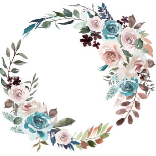 Boho Pink Teal Peony Wedding Shower Invitations