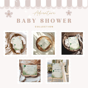 Dreamy Watercolor Balloon Baby Shower Napkins