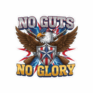 No Guts, No Glory: Motivational & Success Mindset T-Shirt