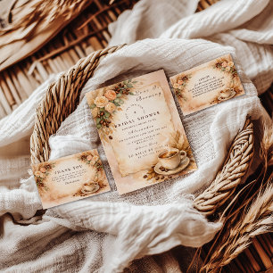 Love Is Brewing Coffee Bridal Shower Napkins