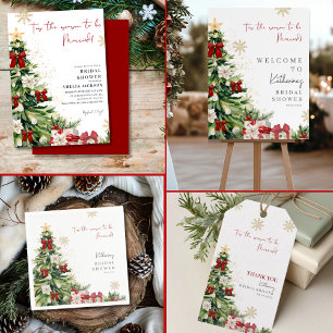 Tis the Season Winter Bridal Shower Welcome sign