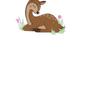 Deer Fawn Baby Shower Woodland Invitation