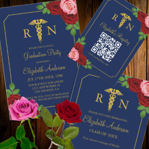 Nurse Graduation Party Registry Enclosure Card