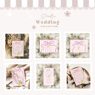 Pink Lemon Thank You Wedding