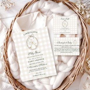 Cottagecore Silly Goose Registry Enclosure Card