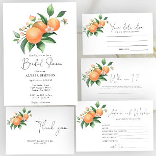 Oranges - bubbly bar poster