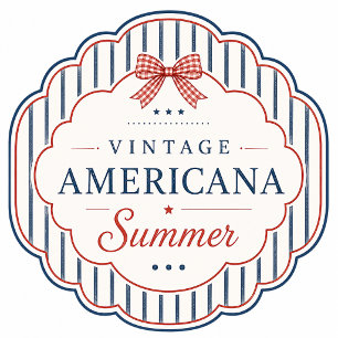 Vintage Americana Summer Party Invitation