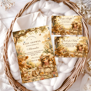 Rustic Girl Western Boho Baby Shower Napkins