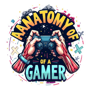 Anatomy of a Gamer- Retro Gamer Tee for Video Game Poster