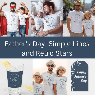 Father's Day, Father carrying son on shoulders T-Shirt