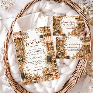 Harvest Pumpkin Spice Baby Shower Napkins