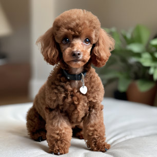 Tea Cup Poodle Pocket Folder