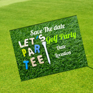 Golf putter  Happy birthday to golfer  Wrapping Paper