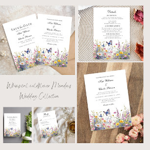 Whimsical wildflower meadows  envelope