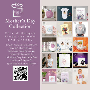 World's Best Nan Wildflower Photo Mothers Day Card