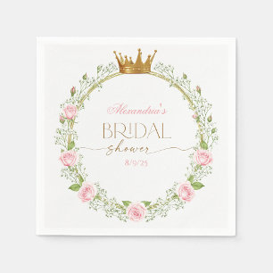Blushing Romance: Pink Roses and Baby’s Breathe Invitation