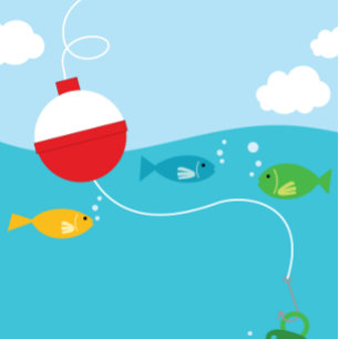 Fish Theme Fishing Baby Shower for Fishermen Invitation