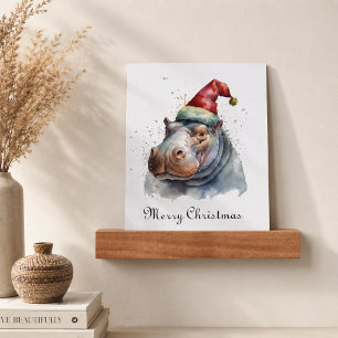 Santa's Little Hippo, custom Bracelet