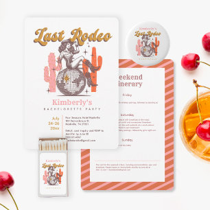 Cowgirl Last Rodeo Western Bachelorette Party  Napkins