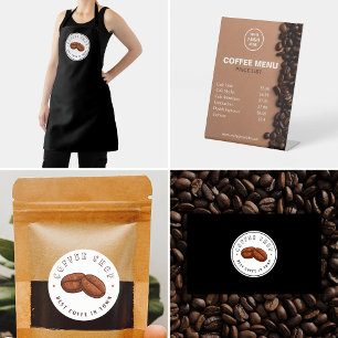 Professional Coffee Beans Barista Coffee Shop  Apron