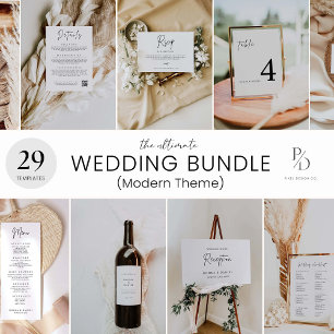 Modern Thank You Letter, Napkin Note Menu
