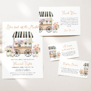 Fresh Off The Market Bridal Shower Recipe Card