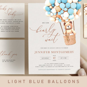We Can Bearly Wait! Baby Shower Invitation
