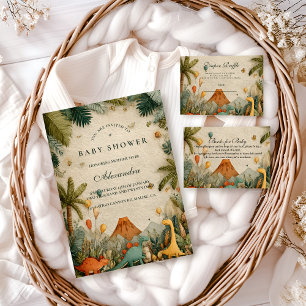 Tropical Dino Adventure  Books for Baby  Enclosure Card