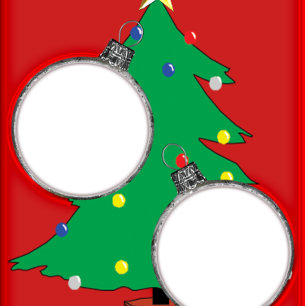 Christmas Tree with Your Photos Jigsaw Puzzle