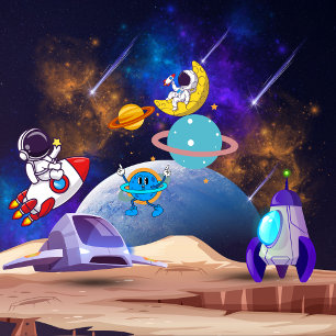 “Blast Off to Knowledge Rocket Schoolgirl T-Shirt” T-Shirt