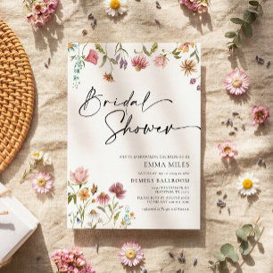Wildflower Boho Seating Chart Foam Board
