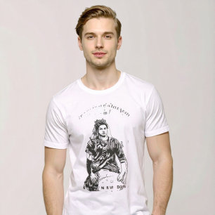 Basketball Silhouette T-Shirt – Rise Above the Rim Tri-Blend Shirt