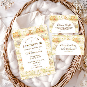 Storybook Safari Animals Baby Shower Napkins