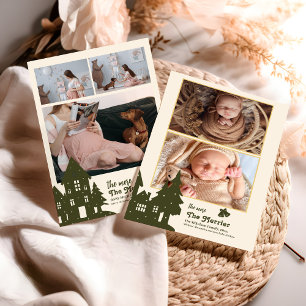 The More The Merrier Pregnancy  Holiday Card
