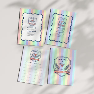 Preppy Pastel Final Fiesta Margarita Bachelorette Invitation