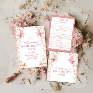 Classic Pickleball Garden Bachelorette Party Foam Board