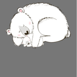 Polar Bear Baby Shower Woodland Winter Boy Blue Invitation