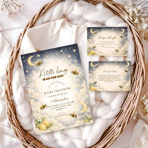 Celestial Honey Bee Baby Shower Napkins