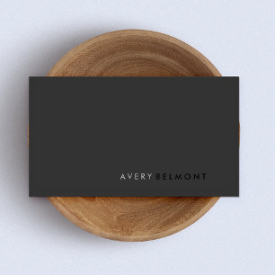 Professional Modern Simple Black Minimalist Busine Pocket Folder