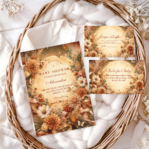 Whimsical Fall Boho Baby Shower Napkins