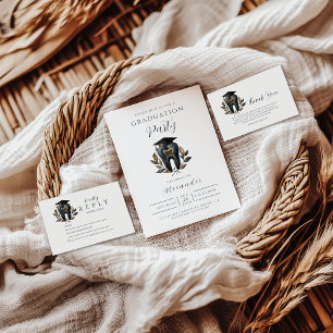 Photo Blue Laurel Dental Graduation Foam Board