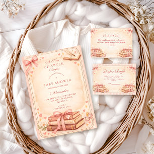 A New Chapter Storybook Baby Shower Napkins