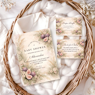 Romantic Fig Orchard Baby Shower Foam Board